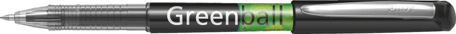 Rollerballpenna Pilot Greenball Begreen