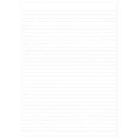 Limblock A4 kortsida 100blad linjerat