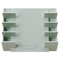 Pennhållare glastavla sage green