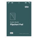 Blädderblock Office Depot 580 x 810 mm linjerad/olinjerad 50 blad/block