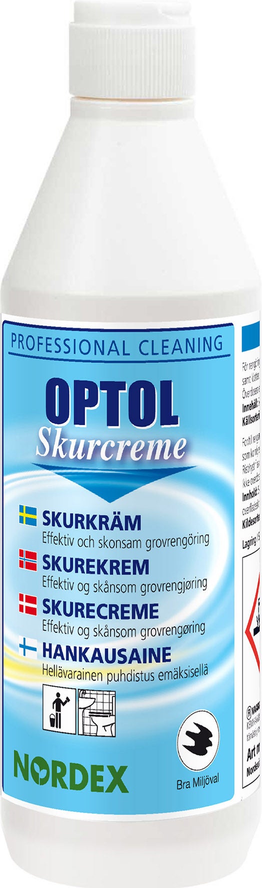 Skurcreme Optol oparfymerad 500 ml