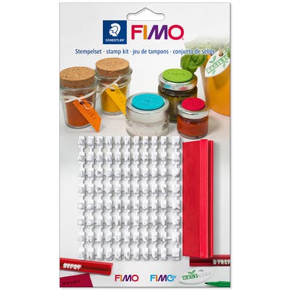Stämpelkit FIMO A-Z 0-9