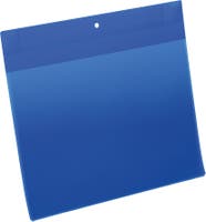 Plastficka Plus A4L magnet blå 10 st/fp