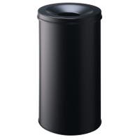 Papperskorg SAFE 60 liter svart