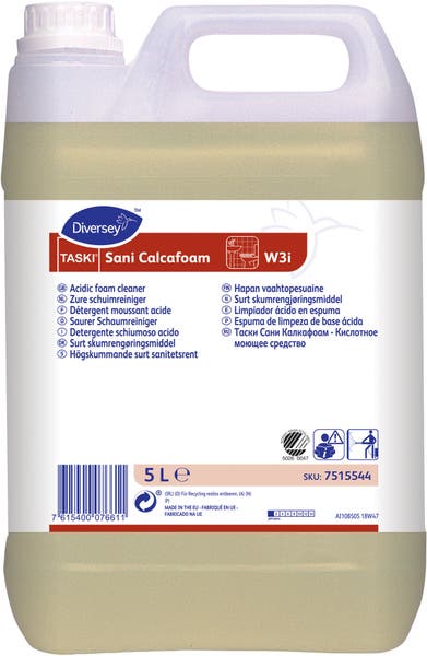 Sanitetsrengöringsmedel Taski Sani Calcafoam W1624 5 liter