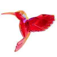Temadekoration Kolibri röd
