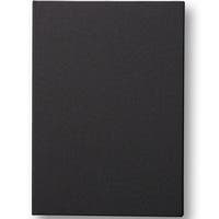 Anteckningsbok Tyg A4 Linjerad Svart