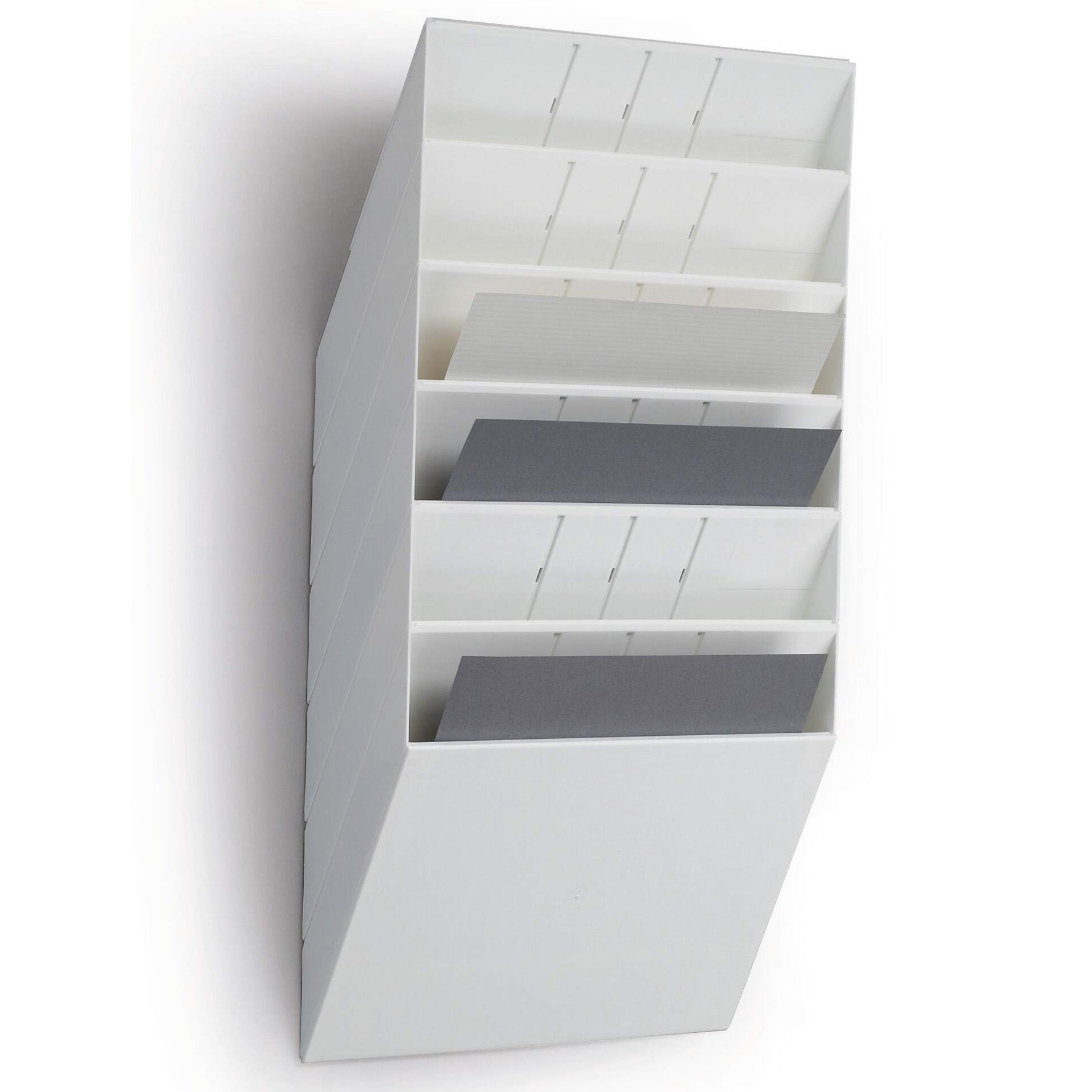 Flexifack  6-fack liggande vit