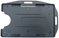 Korthållare för 2 kort svart