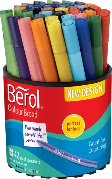 Tuschpennor Berol Broad 42-/288-pack