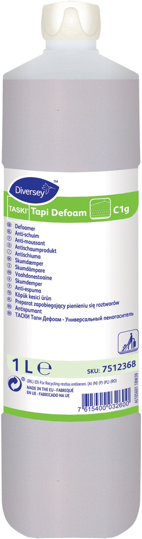 Skumdämpare Tapi Defoam W412 1 liter