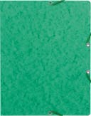 Snoddmapp A4 grön