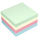 Notiskub Info 75x75 mm 400 blad pastell