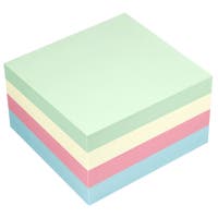 Notiskub Info 75x75 mm 400 blad pastell