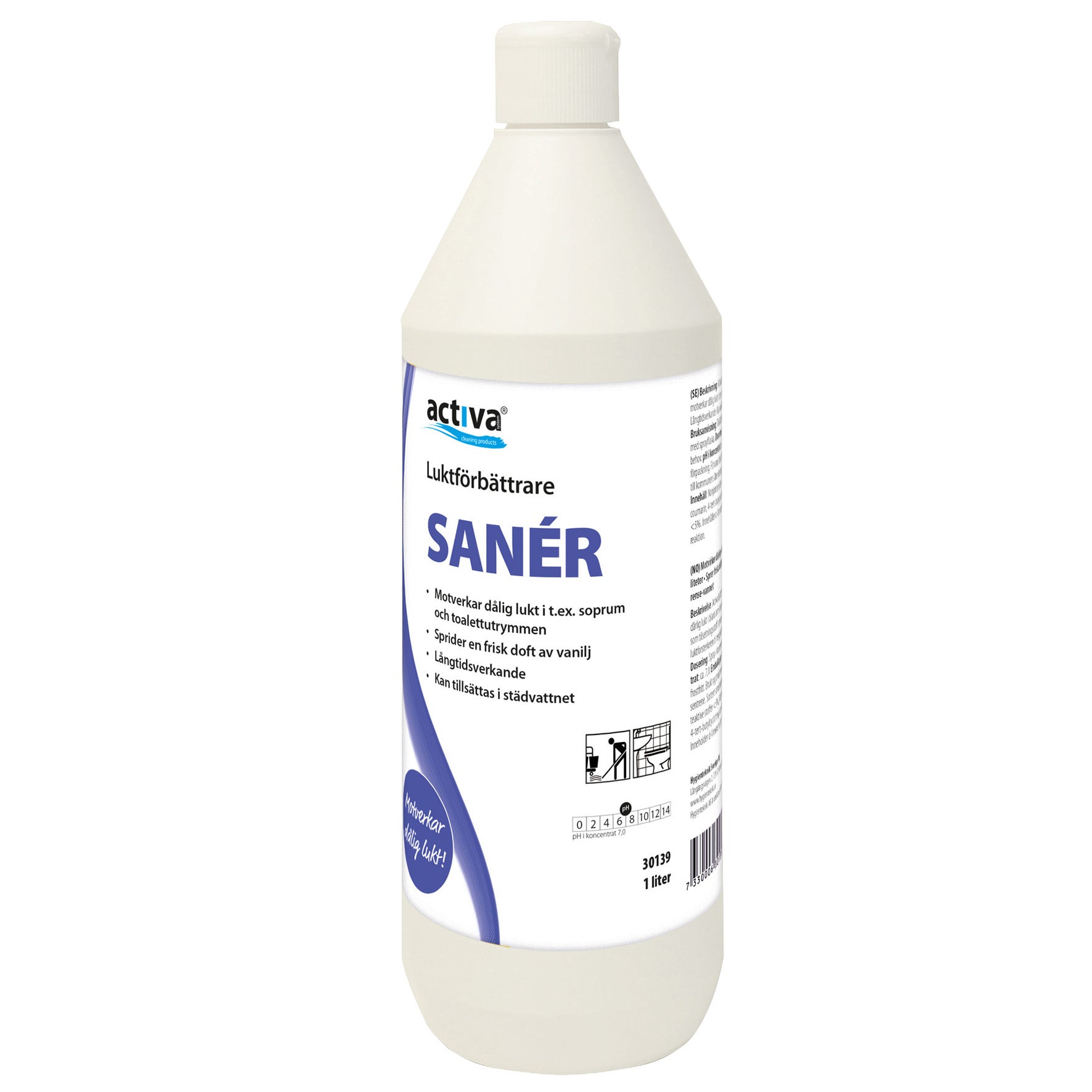 Luktförbättrare Saner 1 liter Vaniljdoft