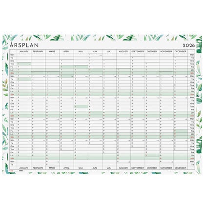 Årsplanering whiteboard 2026