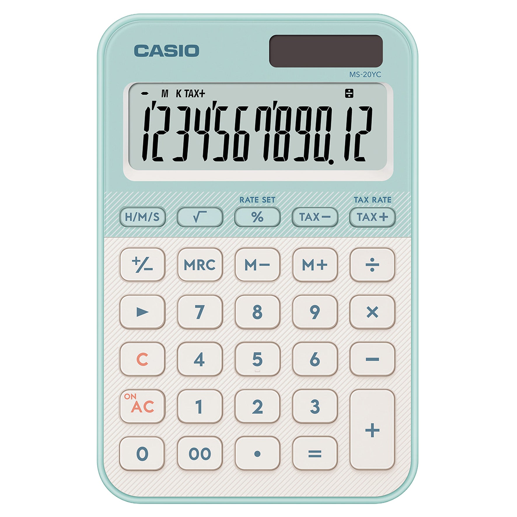 Bordsräknare Casio MS-20YC grön