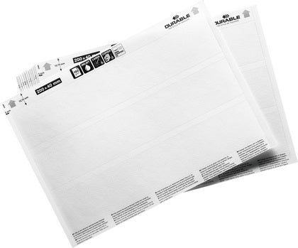 Scanfix 200 x 400 mm transparent 50 st/fp