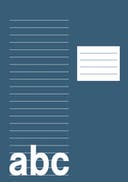 Skrivhäfte A5 linjerat 8,5mm