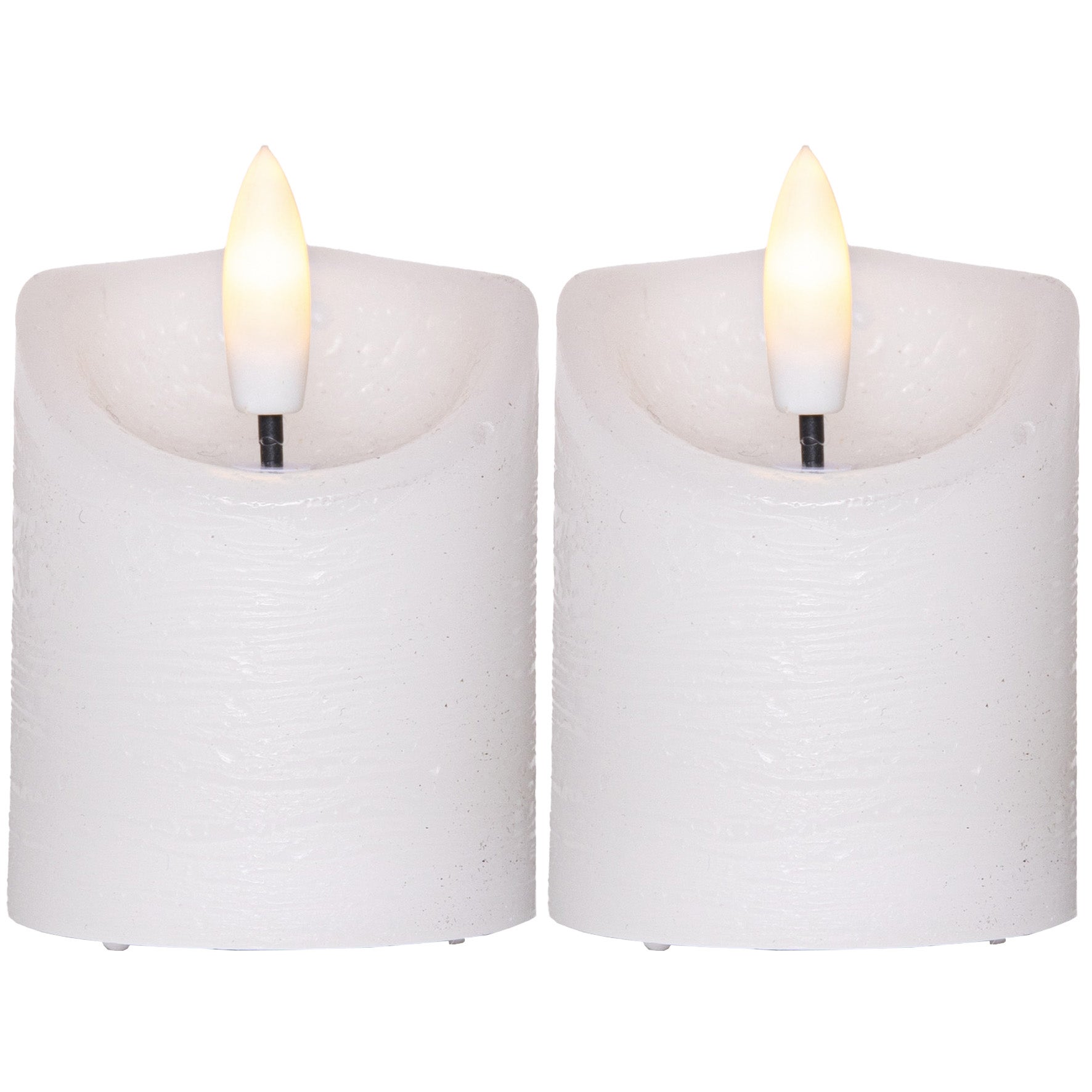 Blockljus LED Flamme 2-pack