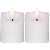 Blockljus LED Flamme 2-pack