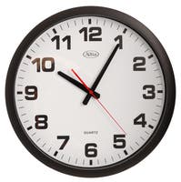 Väggklocka Ø 40 cm Svart