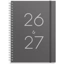 Kalender 2026/2027 Study A5 Stone