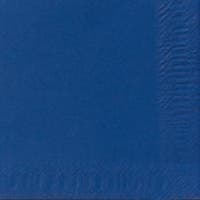 Servett 33x33 3-lag blå 125/fp