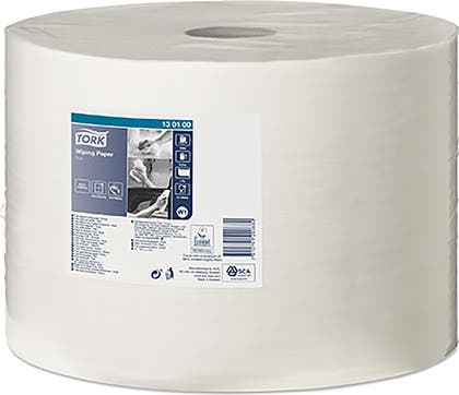 Avtorkningspapper Tork  W1 1000 Meter Vit