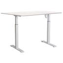 Skrivbord el Easydesk Adapt I 120x80 cm vit