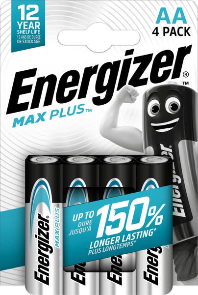 Energizer Batteri Max Plus Alkaliskt AA
