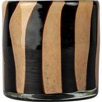 Vas/Ljuslykta Calore Svart/Beige XS