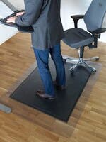 Ståmatta Yoga Sitt/Stå transparent