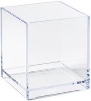 Förvaringsbox Palaset kub transparent