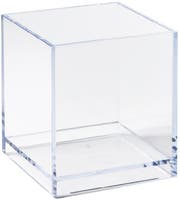 Förvaringsbox Palaset kub transparent