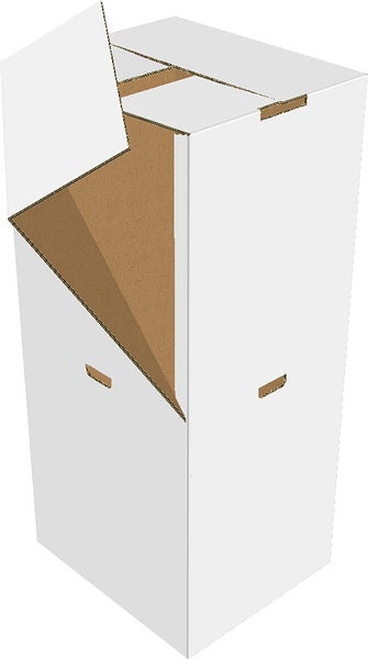 Garderoblåda 7mm / 575 x 495 x 1285 mm