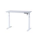 Skrivbord el höj- och sänkbart 120x60 cm Vit