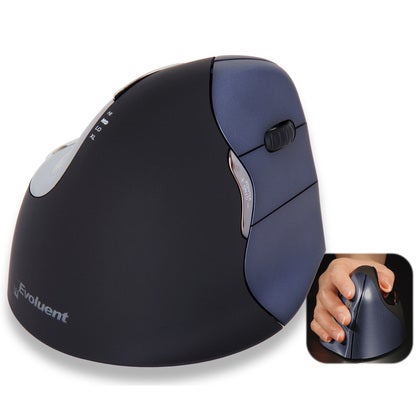 Datormus VerticalMouse 4, trådlös Evoluent