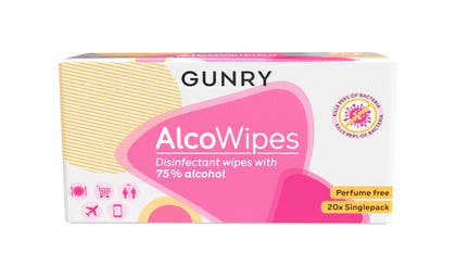 Desinficerande våtservetter 20 st/fp