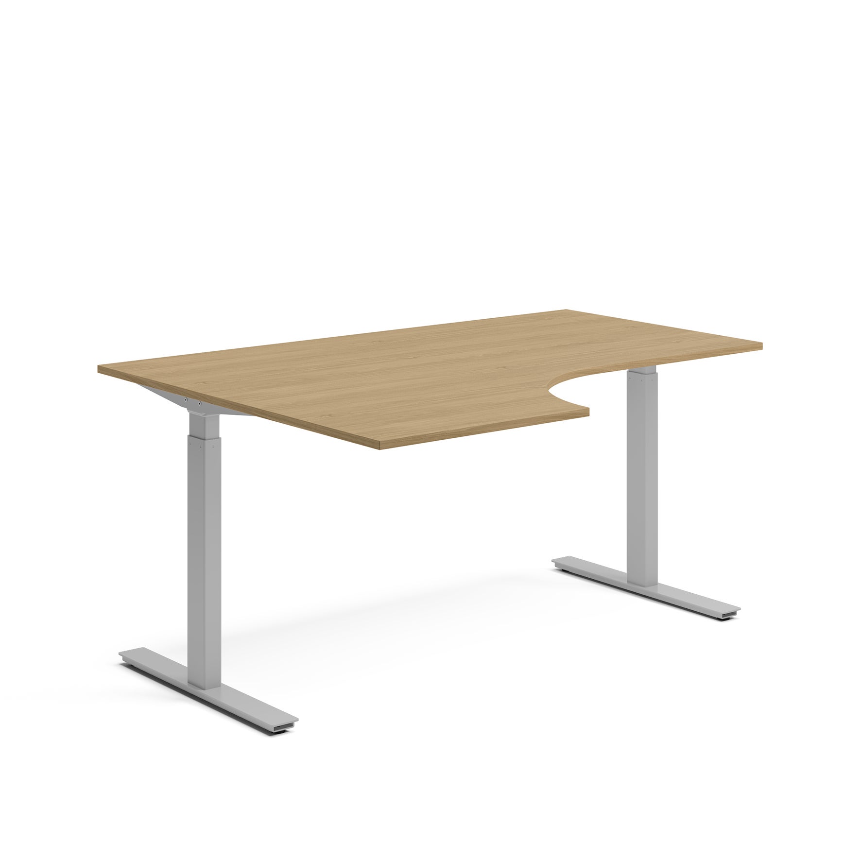 Skrivbord el Ergofunk Smart 800x1600x1200x600 mm Vänstersvängt