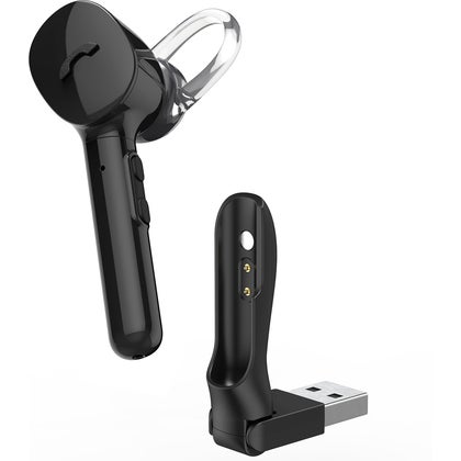 Headset BT HF Mono MyVoice 1300 inkl. USB-laddare Hama Svart