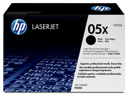 Toner HP CE505X 6,5k svart