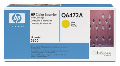 Toner HP Q6472A 4k gul