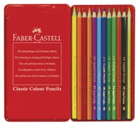 Färgpenna Faber Classic 12 st/fp