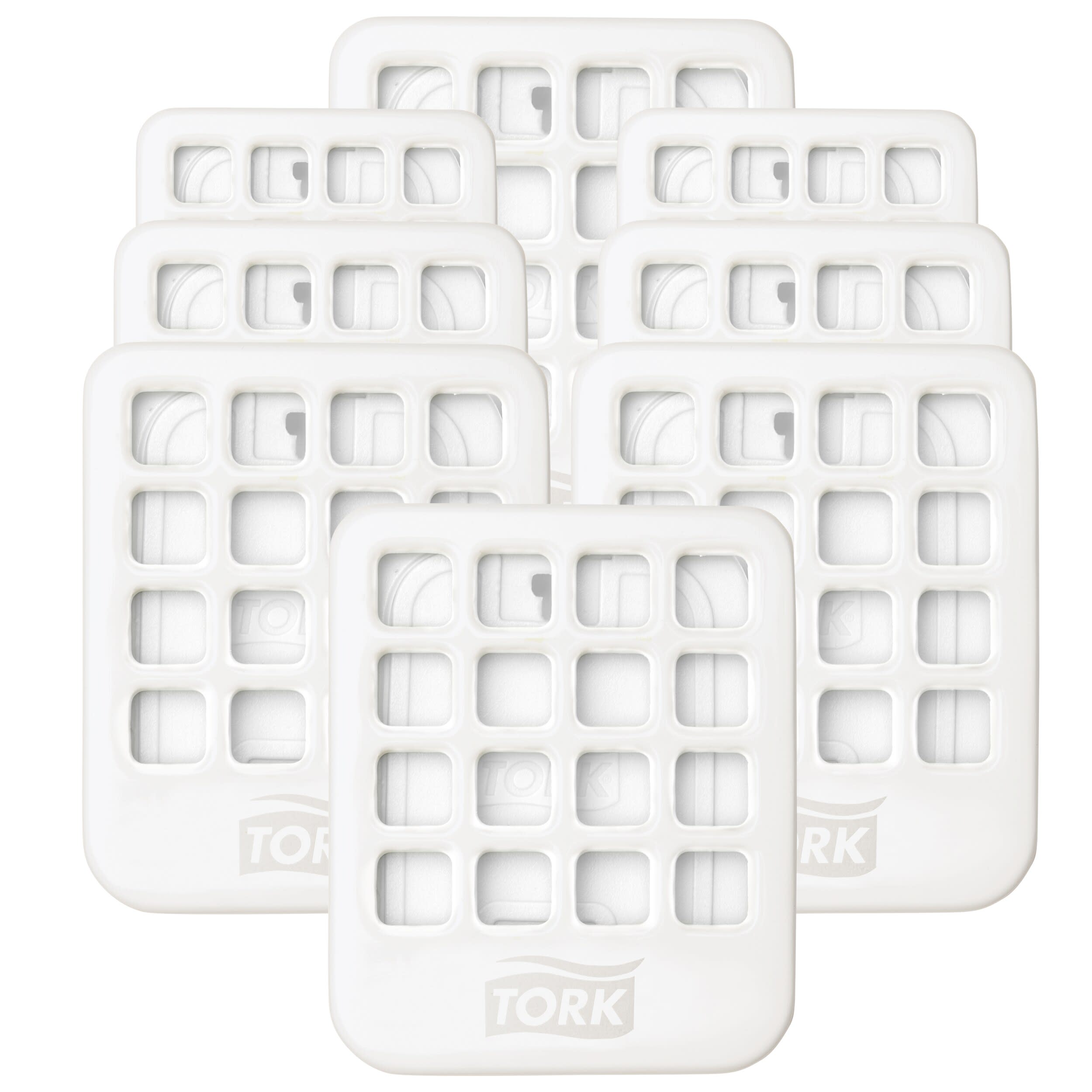 Hållare till Airfresh doftplatta Tork A2 Vit 4 st/fp