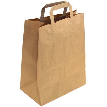 Bärkasse 26 liter 90 g 200-pack Brun