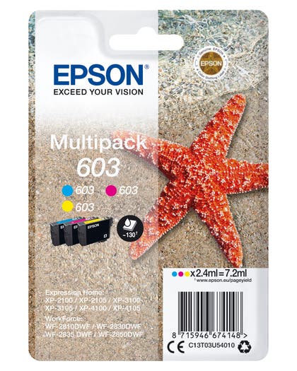 Bläck Epson T03U/603 Multipack
