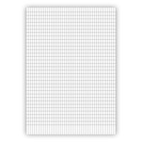 Arbetsblad A4 rutat 5x8mm 500/fp