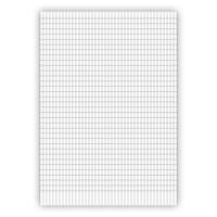 Arbetsblad A4 rutat 5x8mm 500/fp