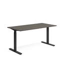 Skrivbord 1600 x 800 mm Mörk ask/Svart